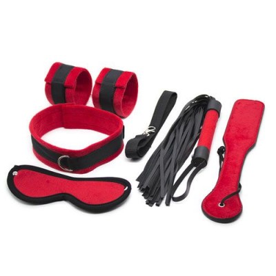 Bondage Set Rosso 5 Pezzi