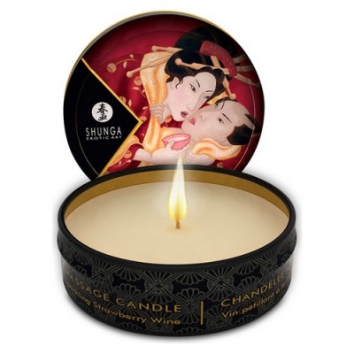 Candela SHUNGA 30gr. Romance, aroma fragola/ vino frizzantino