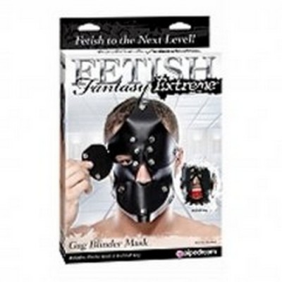 Extreme Gag Blinder Mask