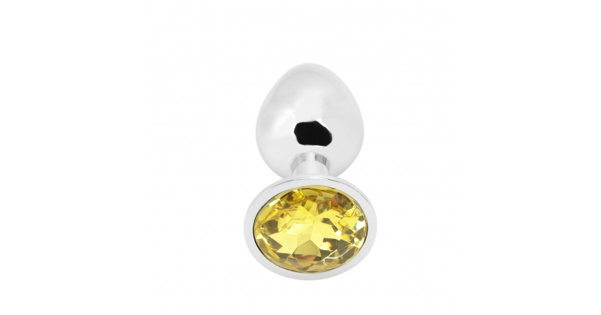 anal bijoux-Rosebud Anal Plug S Yellow-LaChatte.it