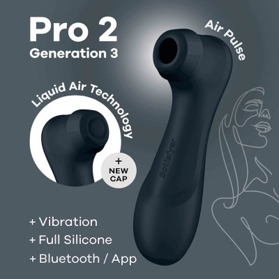 Pro 2 Generation 3 with Liquid Air Black Bluetooth/App